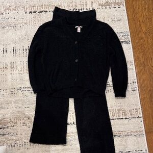 Victoria's Secret Black Knit Garment